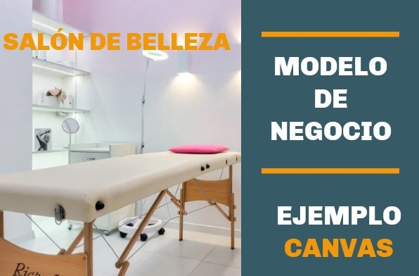 modelo de negocio canvas salon de belleza