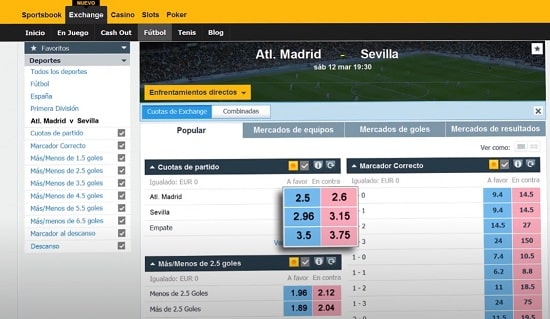 canales canva betfair
